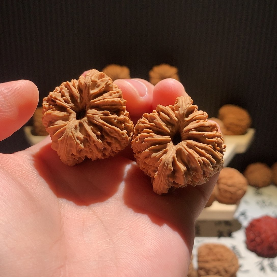 文玩核桃把件眼***棠南疆