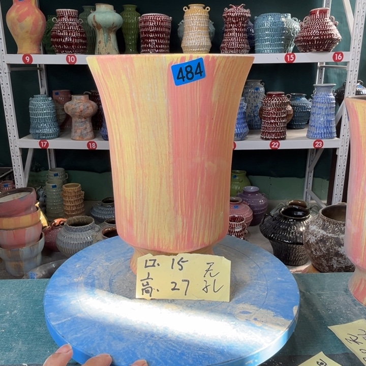 景德镇陶瓷花盆花器484