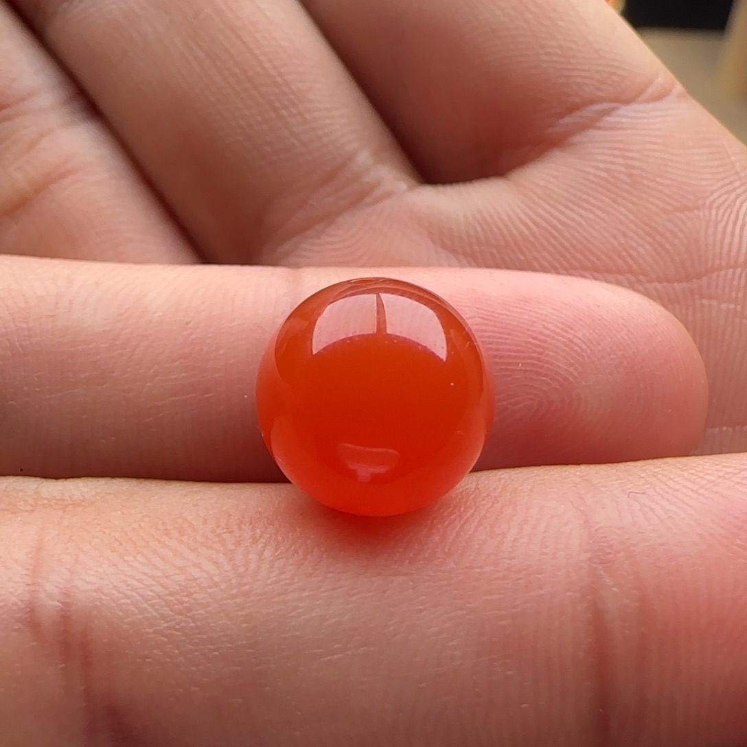 南红玛瑙圆珠10.8未镶嵌༺****༻