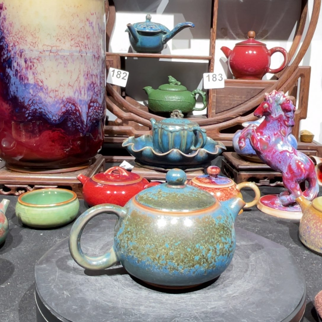 中国神后钧瓷茶器