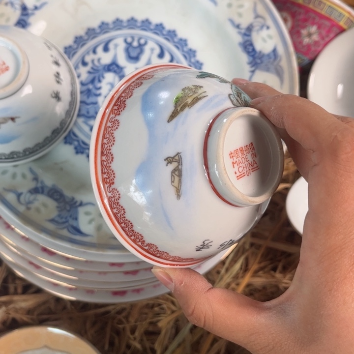 瓷片景德镇陶瓷一个