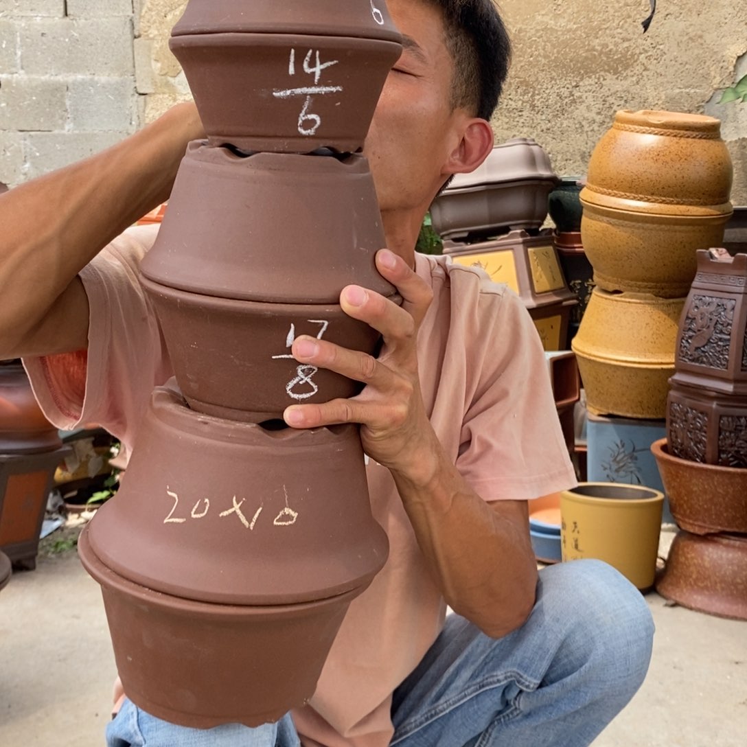 紫砂花盆紫砂器。。。紫砂紫砂器。