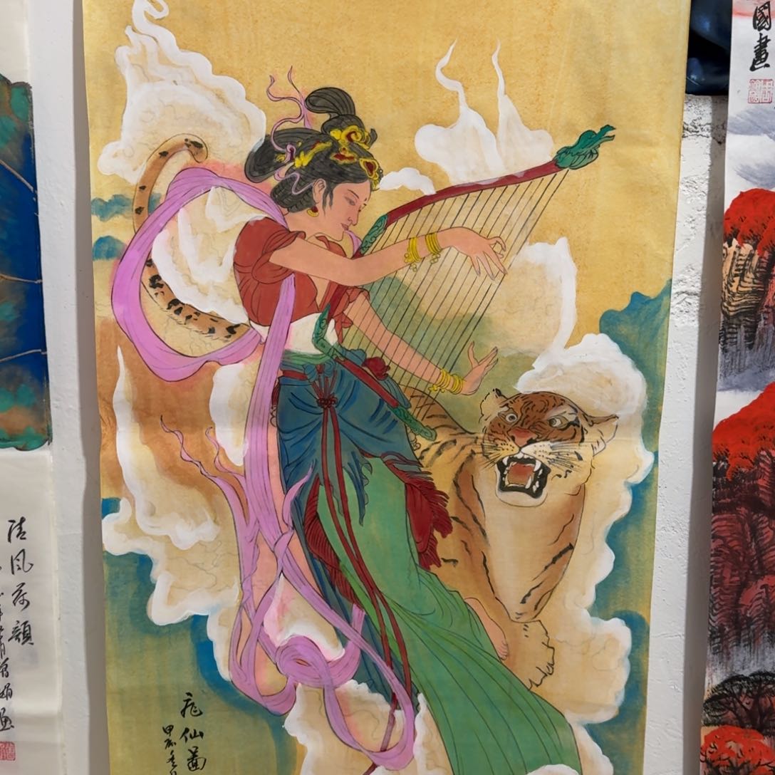 国画晓彤美术馆直播间