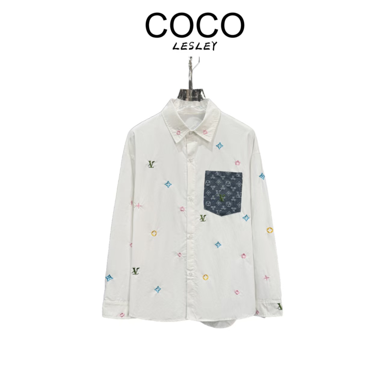 D609-时尚潮流衬衫-【COCO LESLEY】