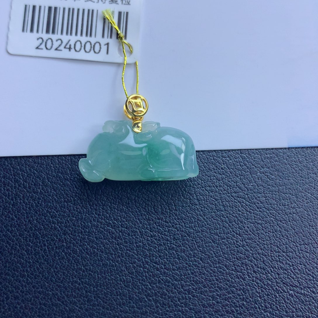 翡翠颈饰未镶嵌马