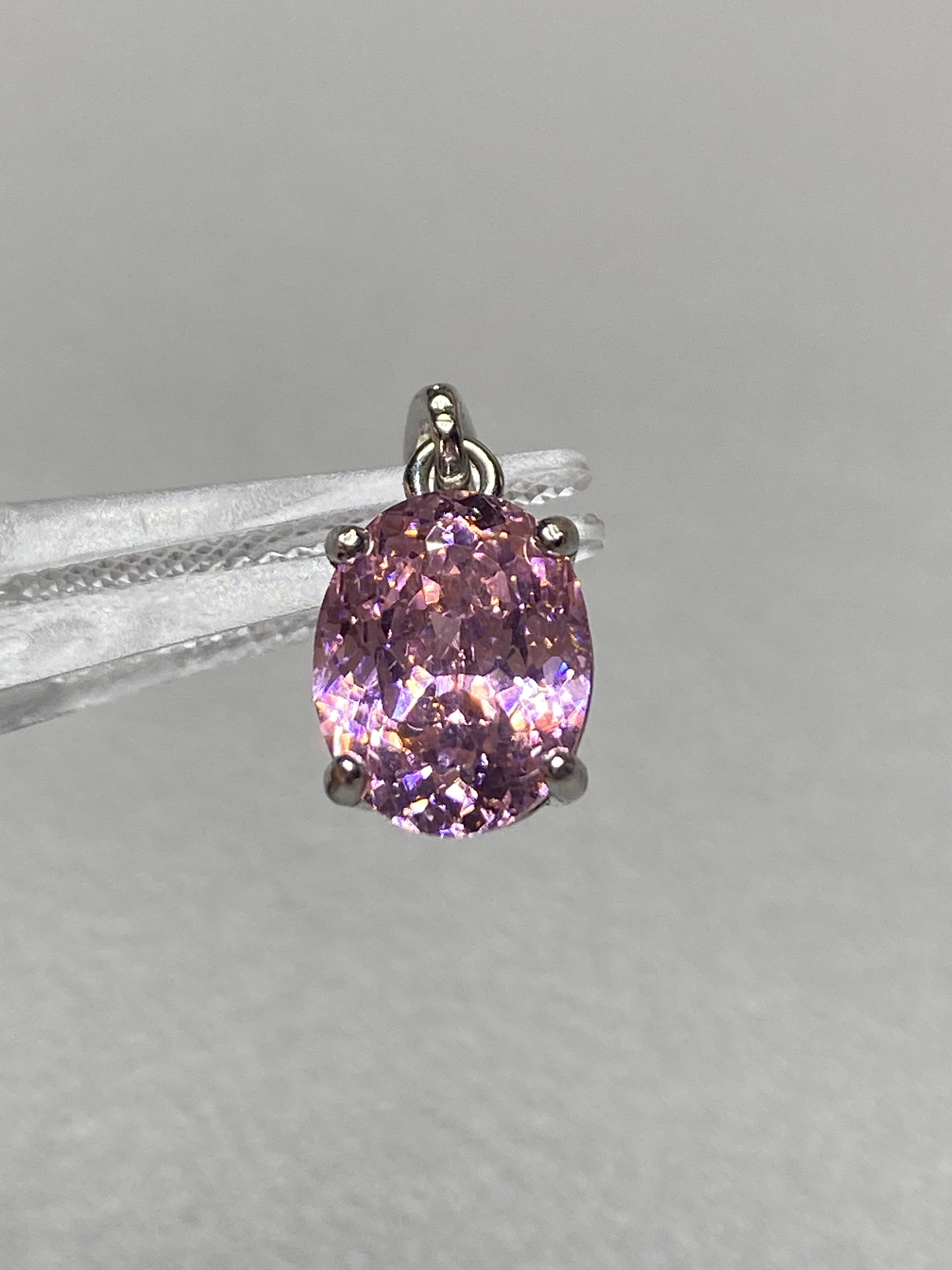 帕帕拉恰日出莲花色 简单轻奢8*10尺寸吊坠013