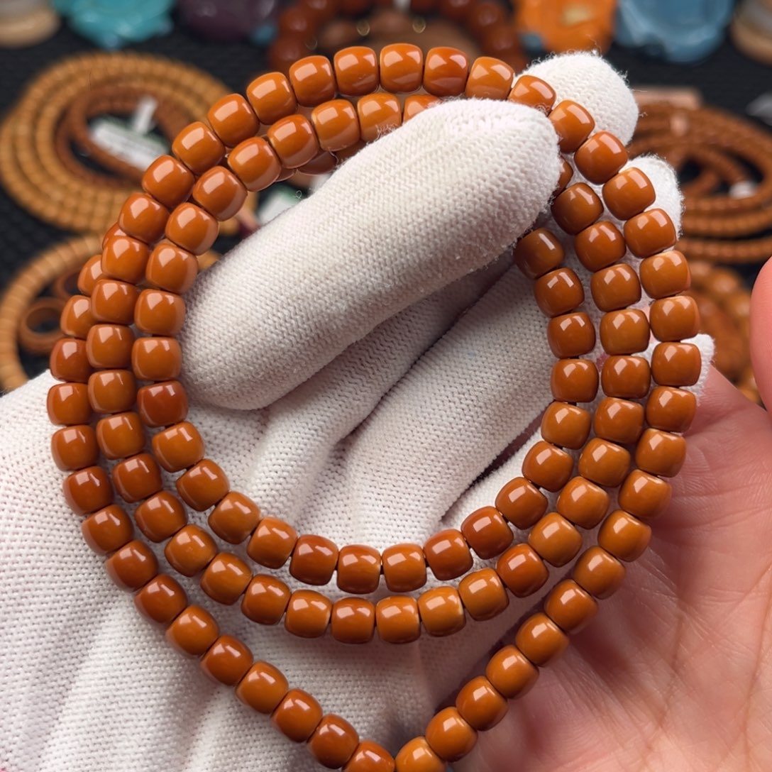 老***潘橄榄核吊坠6.5mm橄榄核尖极限弧挂脖