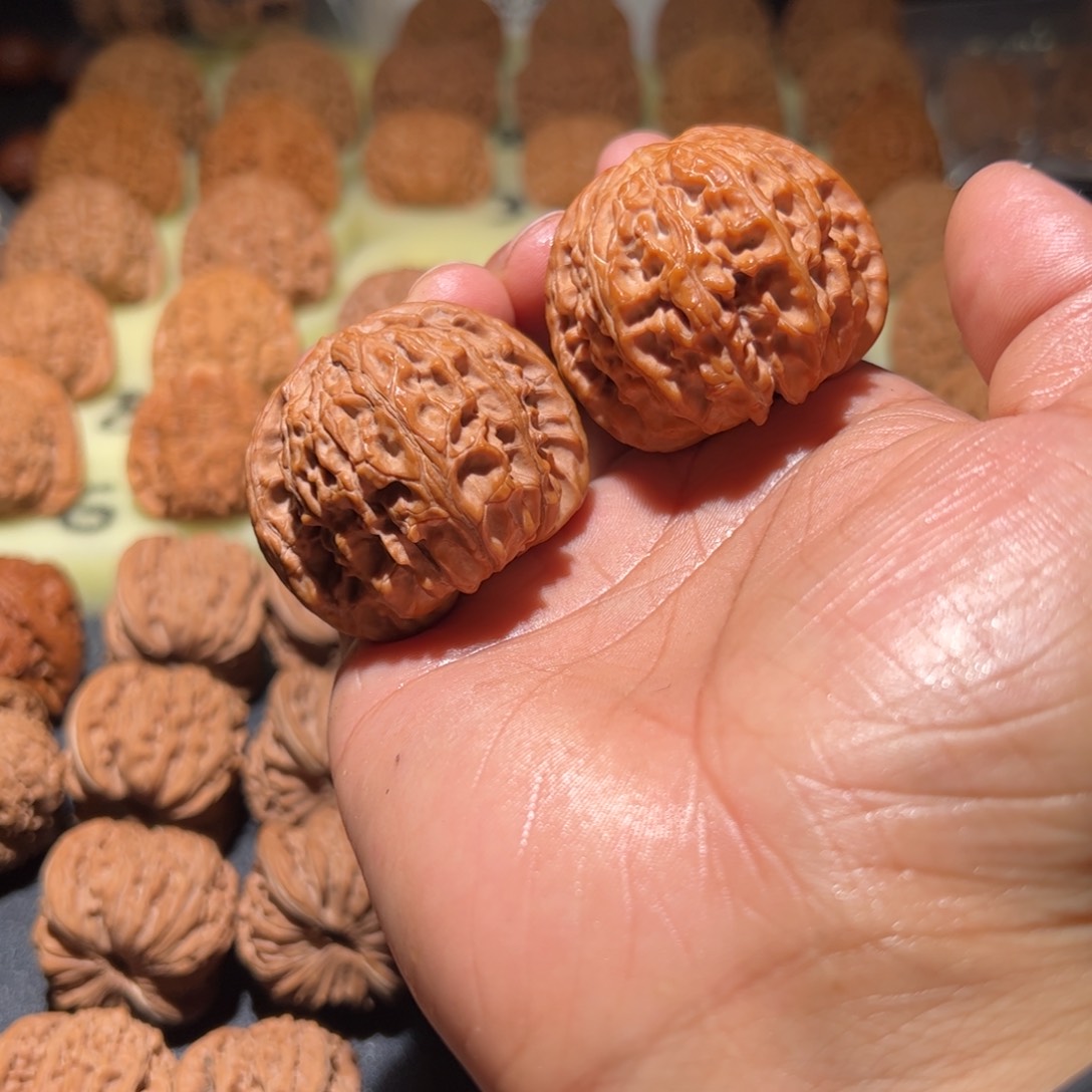 文玩核桃吊坠远***风44磨盘