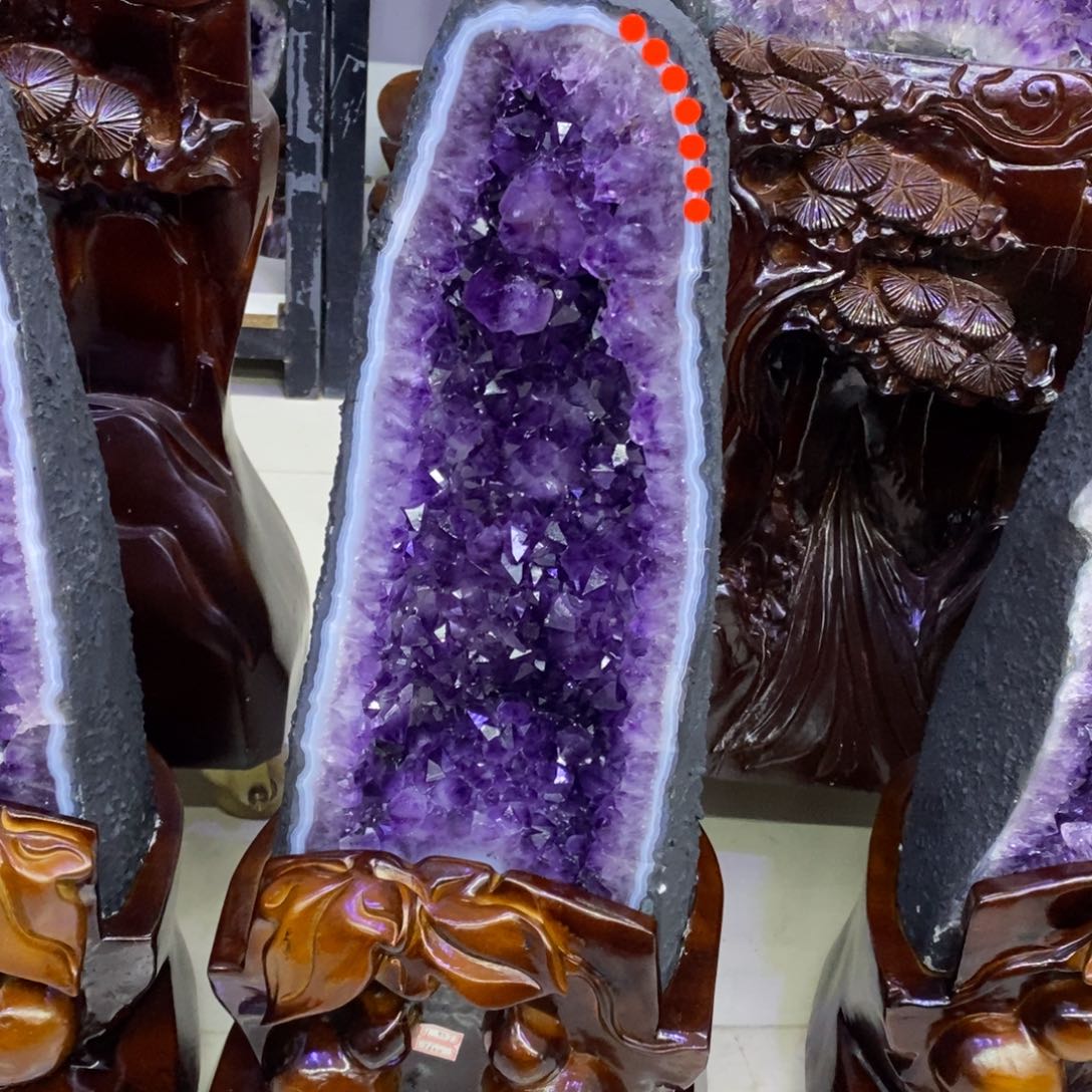 水晶摆件未镶嵌云