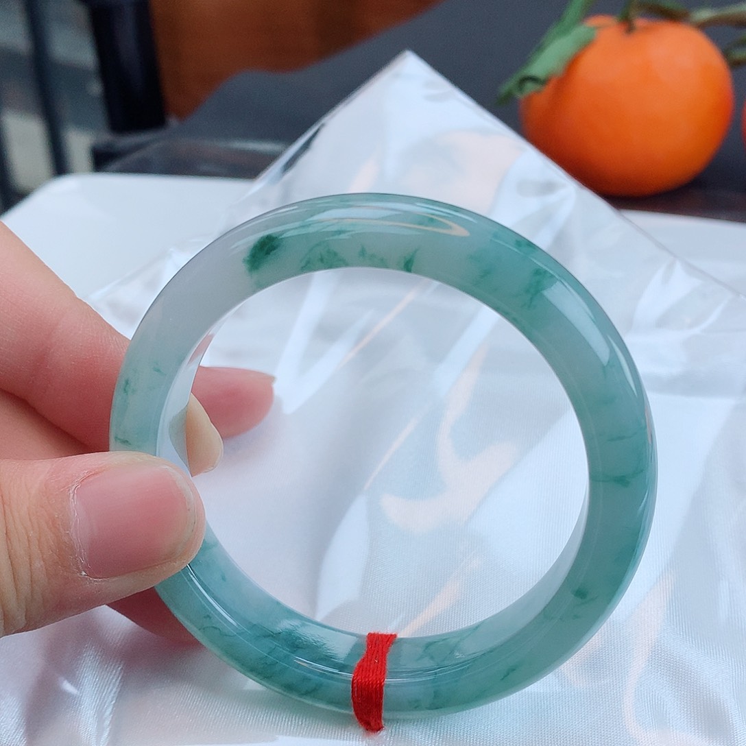 翡翠手镯未镶嵌天然缅甸翡翠A货手镯