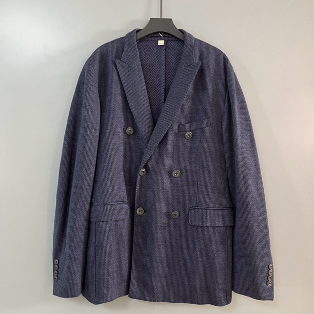 95新 BURBERRY/博柏利 巴宝莉藏青色西服外套