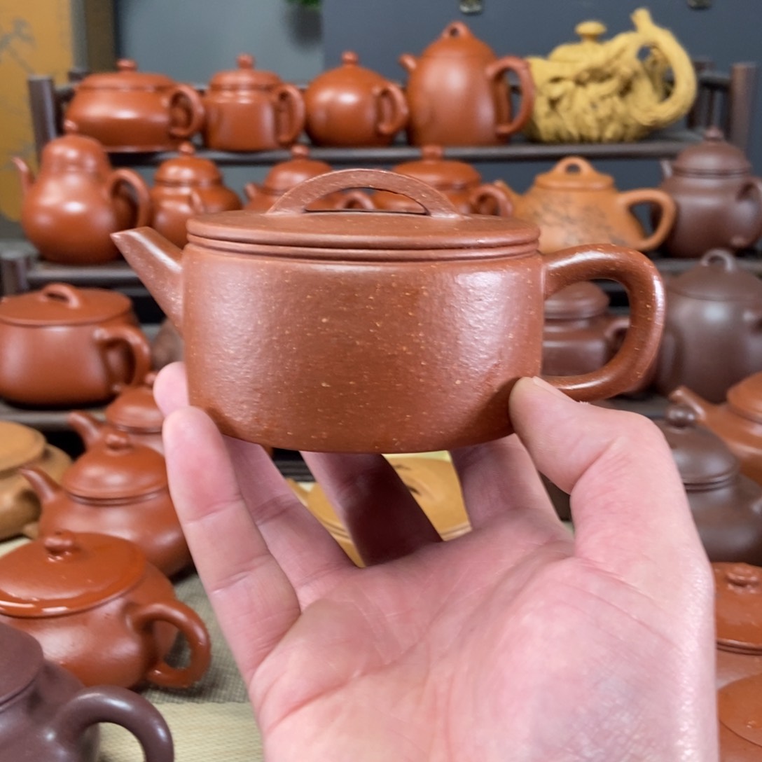 紫砂茶壶原矿降坡