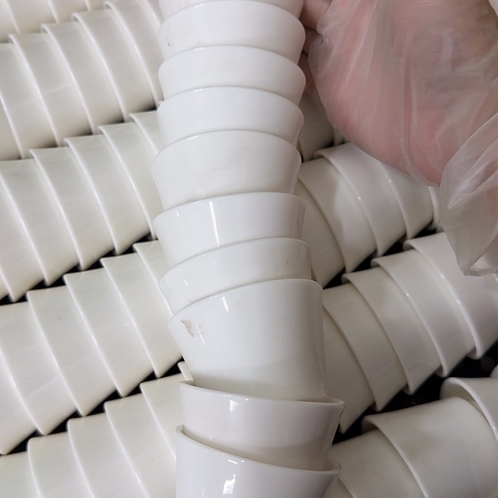 孤品高端羊脂玉系列茶杯十个一组