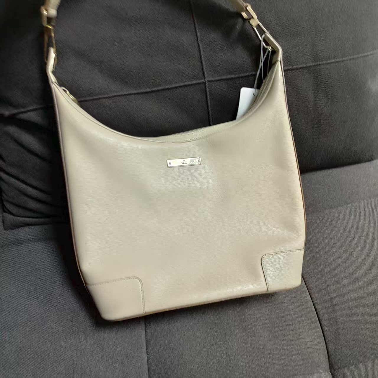 95新 GUCCI/古驰 G专属/古驰单肩牛角包/07167