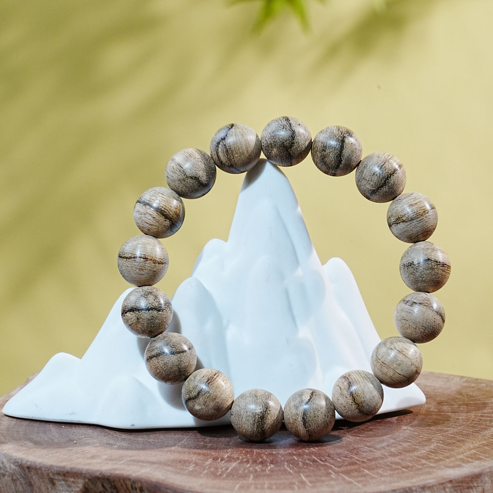 达拉干熟结虎斑纹单圈沉香手串 1.28cm 11.94g T251008062  F