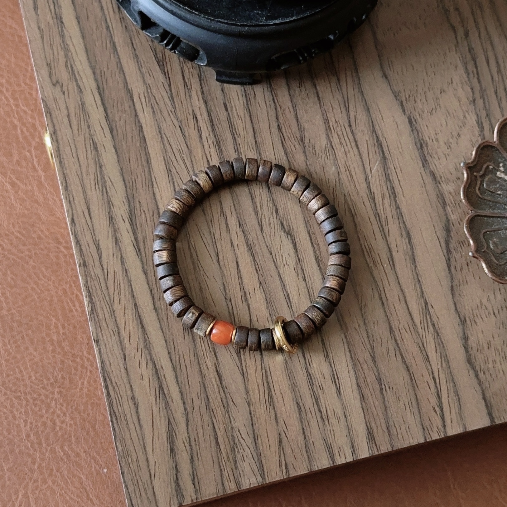 奇楠沉香片珠手串