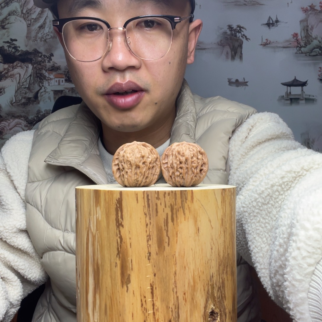 把件文玩核桃四座楼