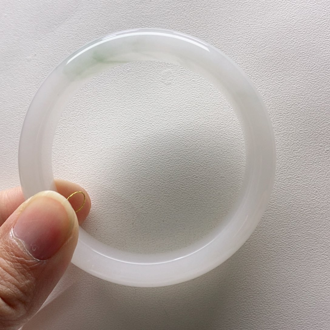 石英质玉手镯未镶嵌百*58