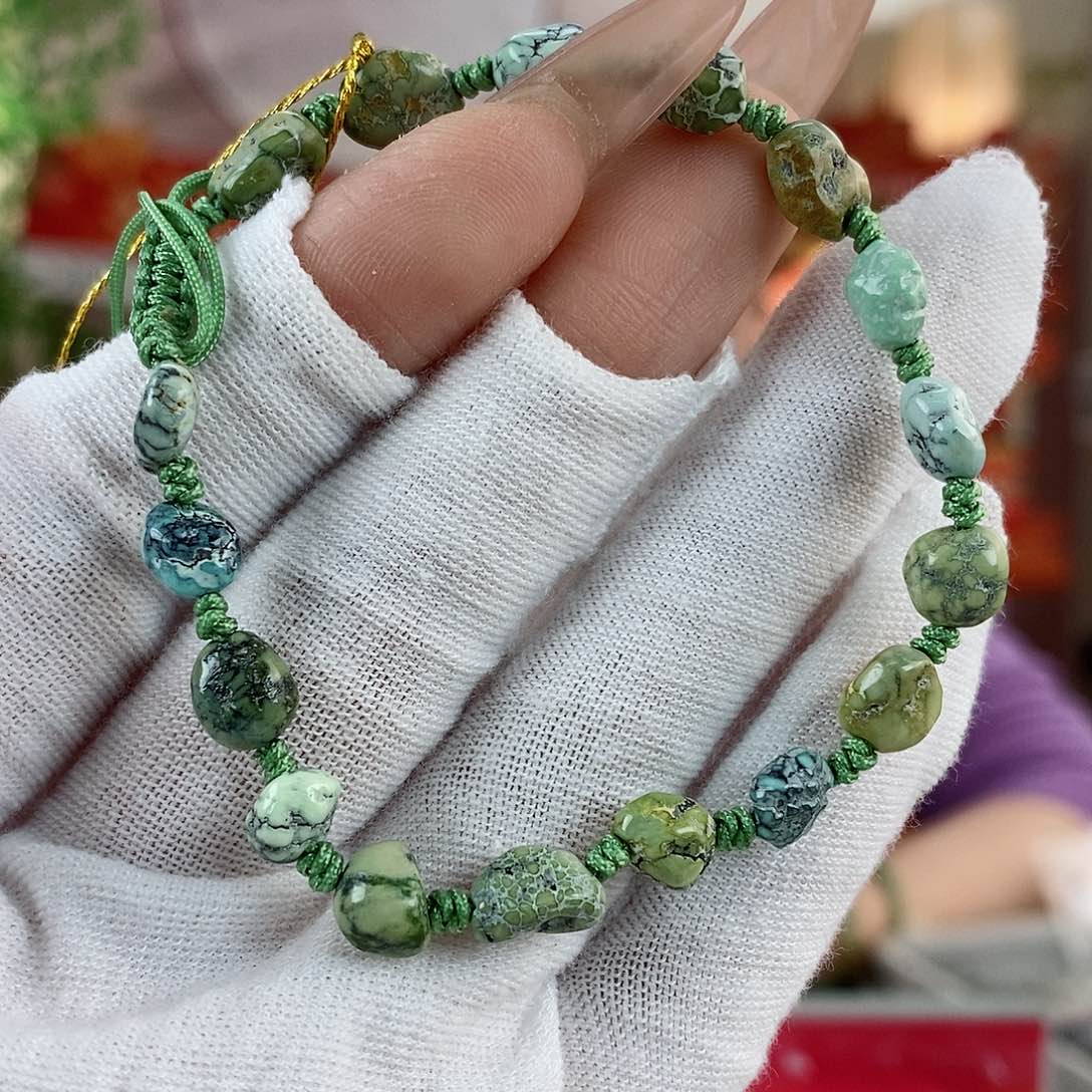 绿松石珠宝奇石未镶嵌