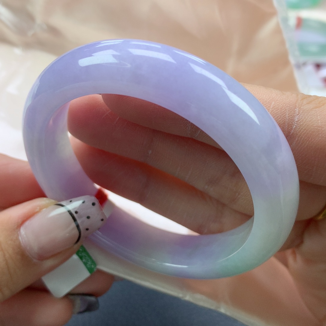 翡翠手镯未镶嵌52.7正