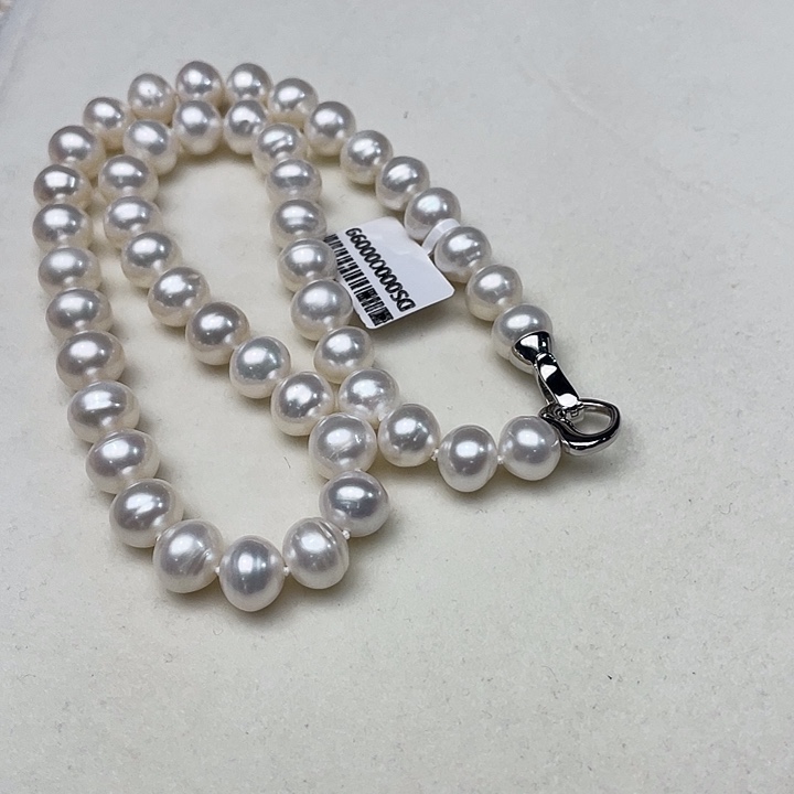 颈饰淡水珍珠未镶嵌卡10➕高品捡漏极光冷白