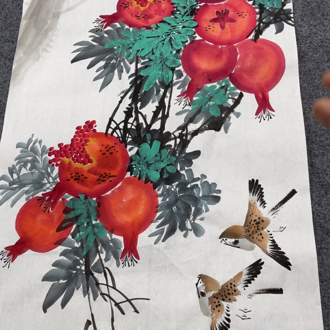 国画我的小伙伴们都