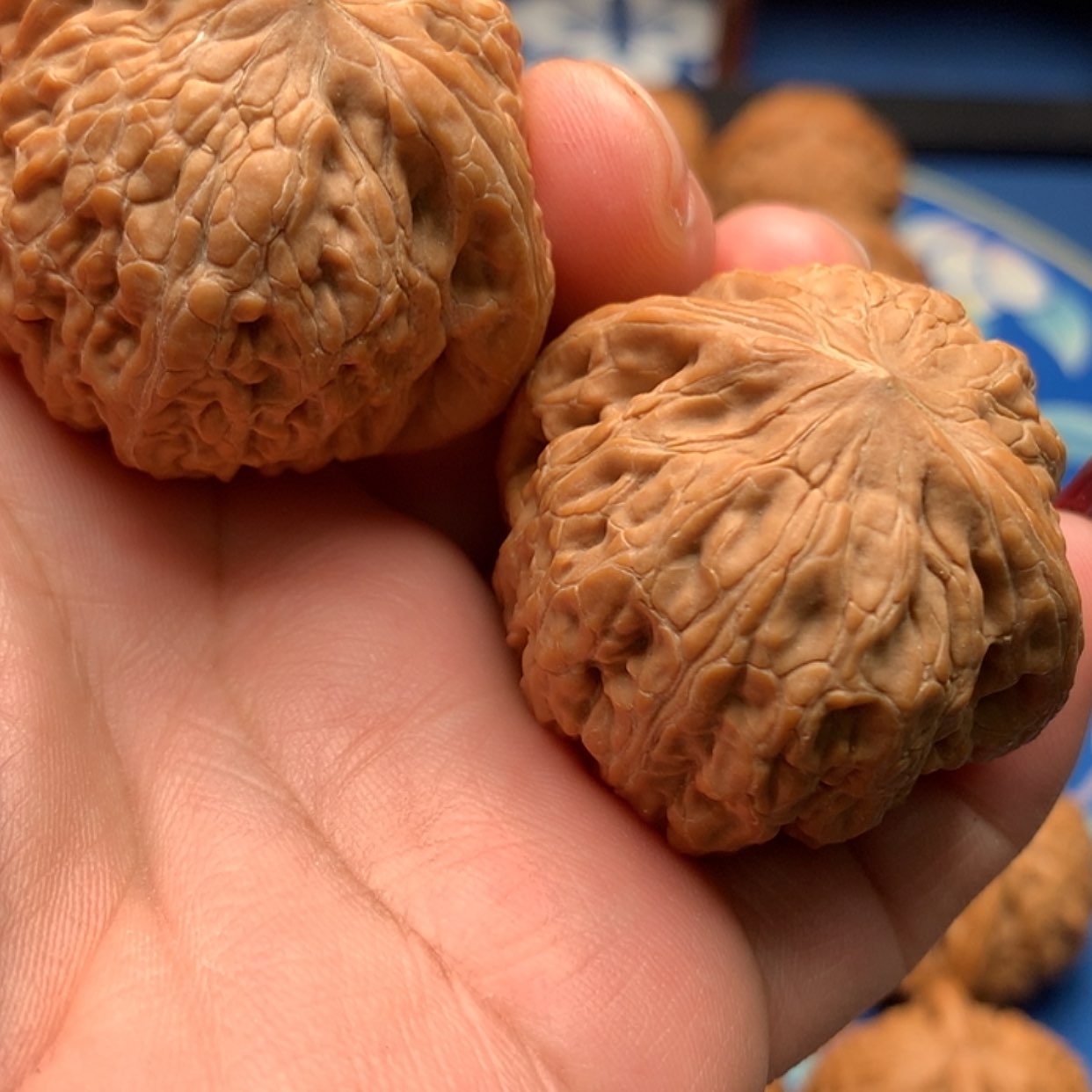 【闪购商品】文玩核桃把件铁锤40