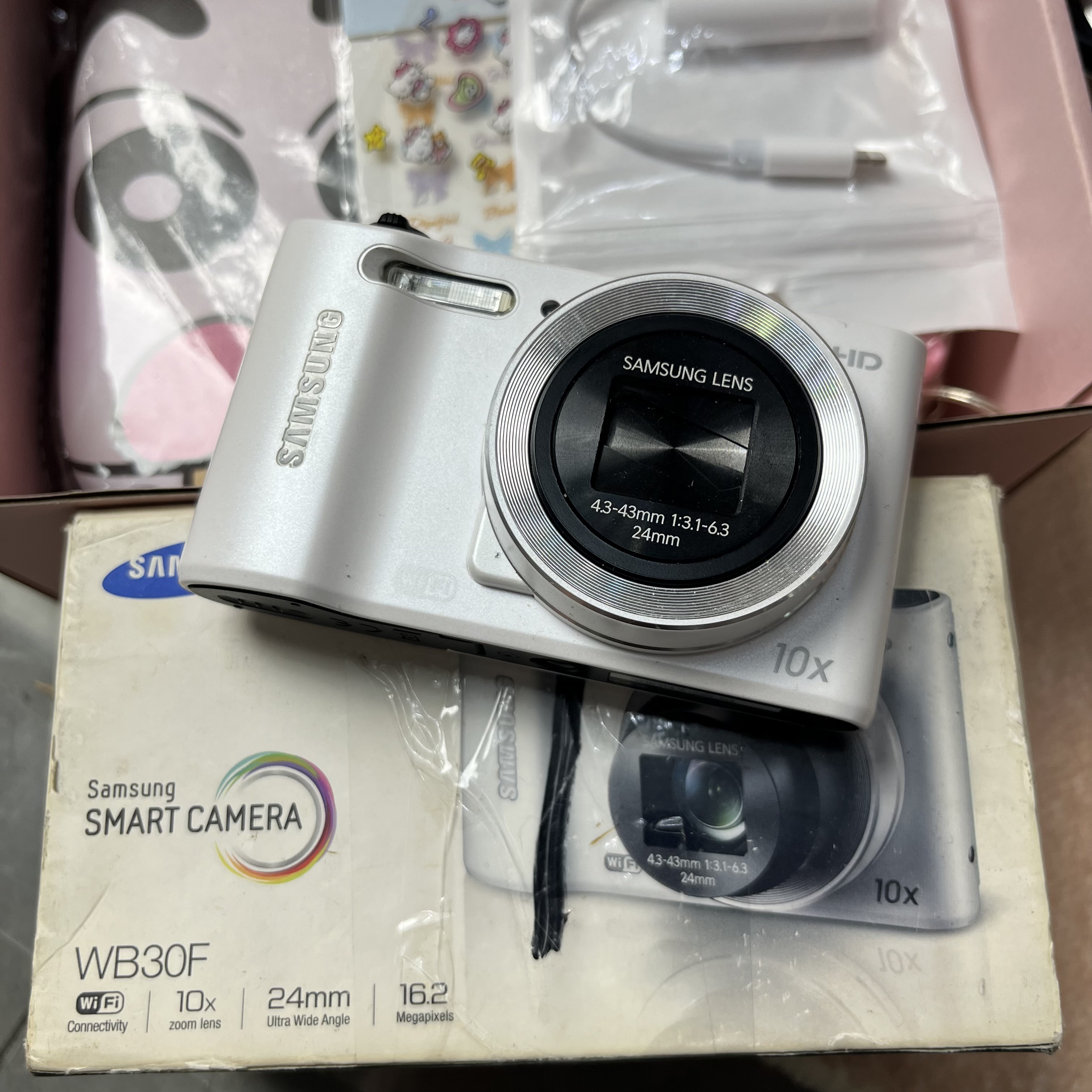95新 Samsung/三星 wb30f  可以拍到月亮的小长焦