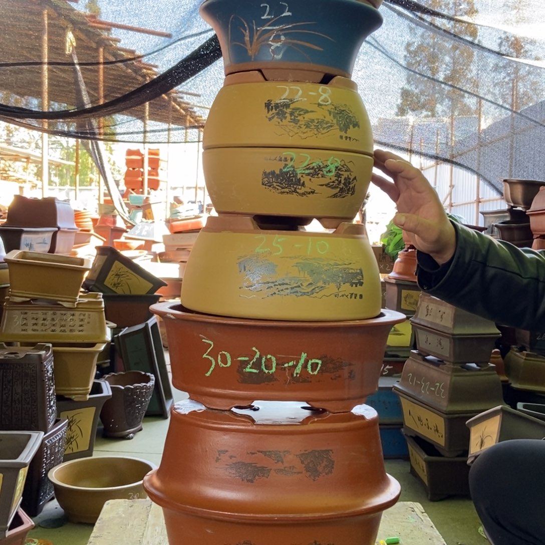 紫砂花盆紫砂紫砂