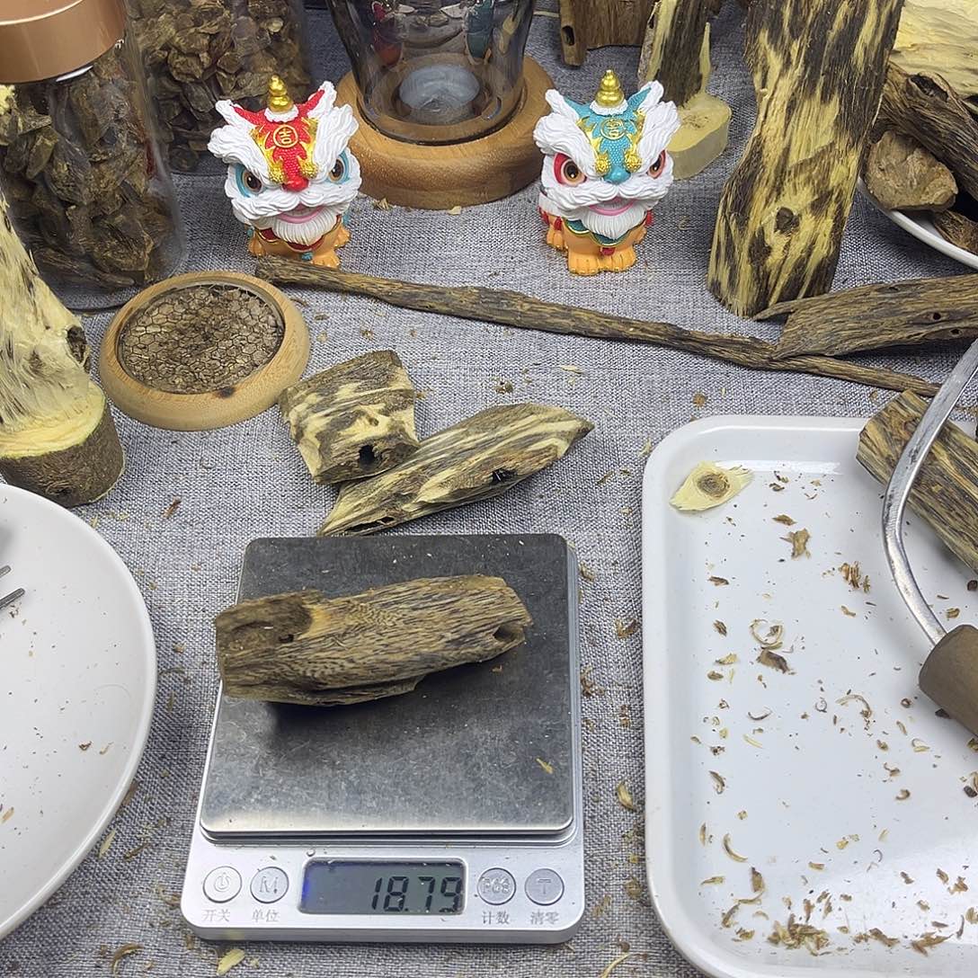 香料奇楠虫漏香18克