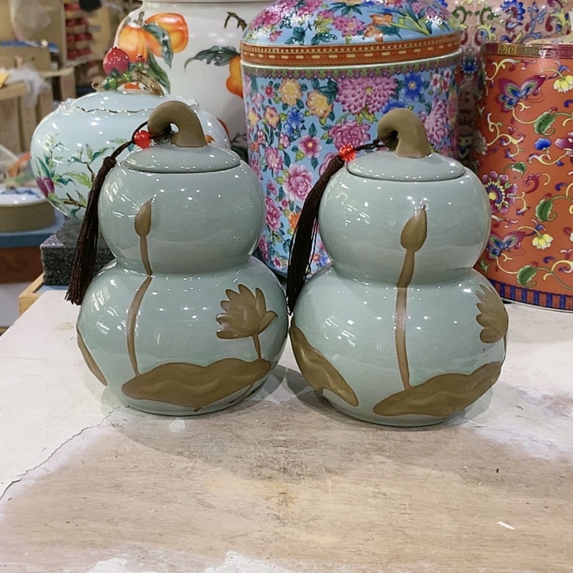 【闪购商品】罐茶叶罐陶瓷茶叶罐