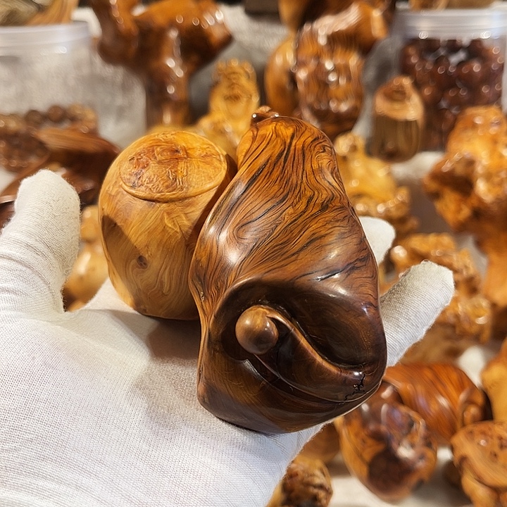 无***名柏木太行崖柏富甲把把壶