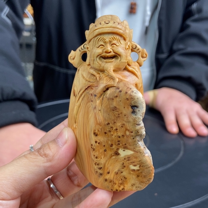 柏木（崖柏）手把件