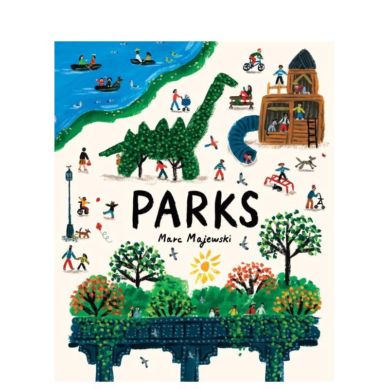 公园 Parks 原版英文儿童绘本
