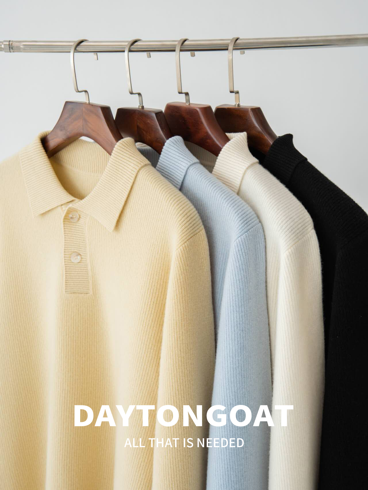 【10羊绒90羊毛】12针新贵老钱26支双股纱保暖亲肤POLO领百搭针织衫