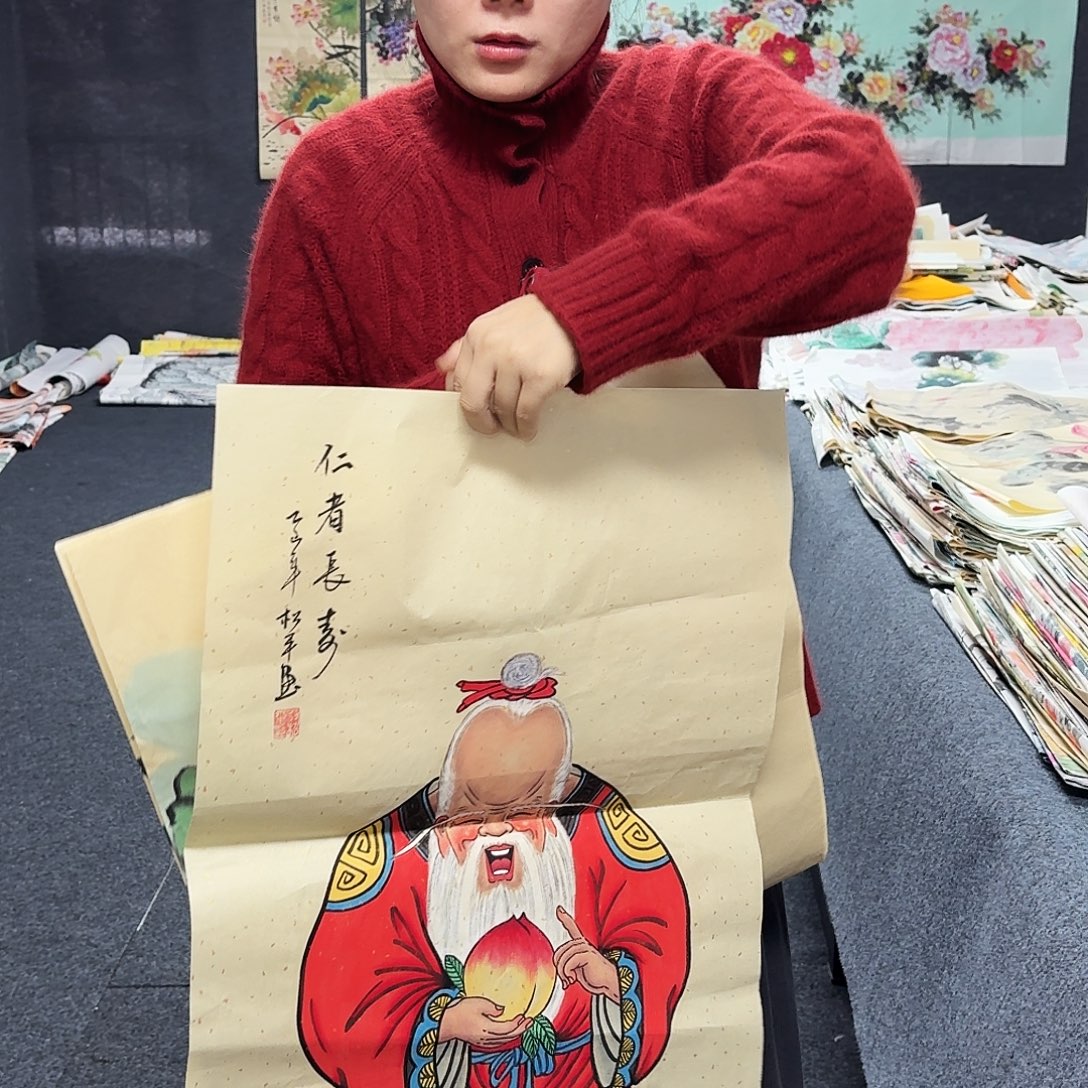 尚古里商贸画心一张