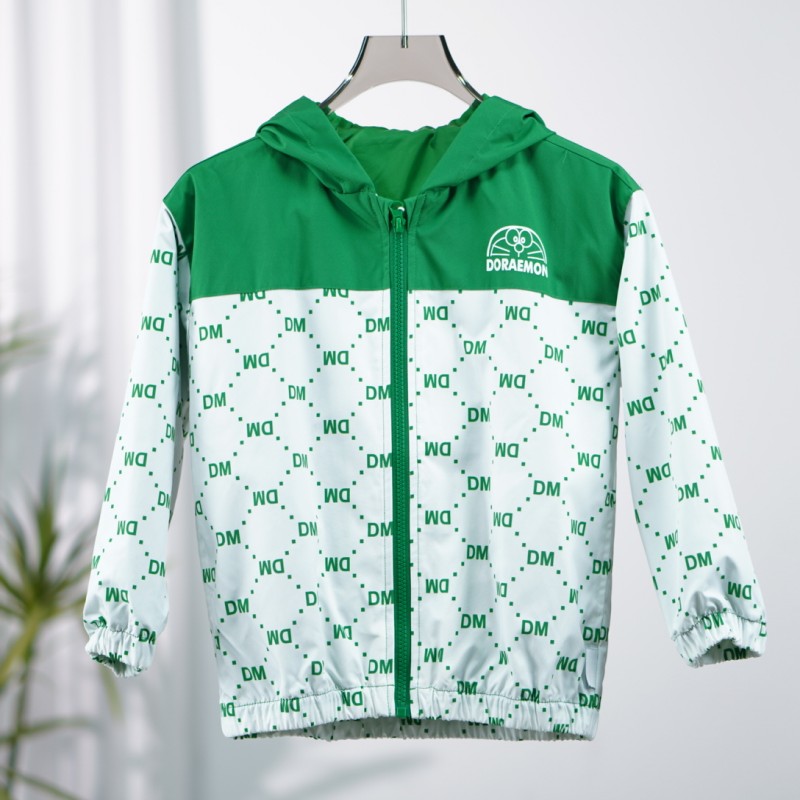 一路童行 哆系列  A011 儿童撤柜春秋连帽休闲外套 D9131L41027