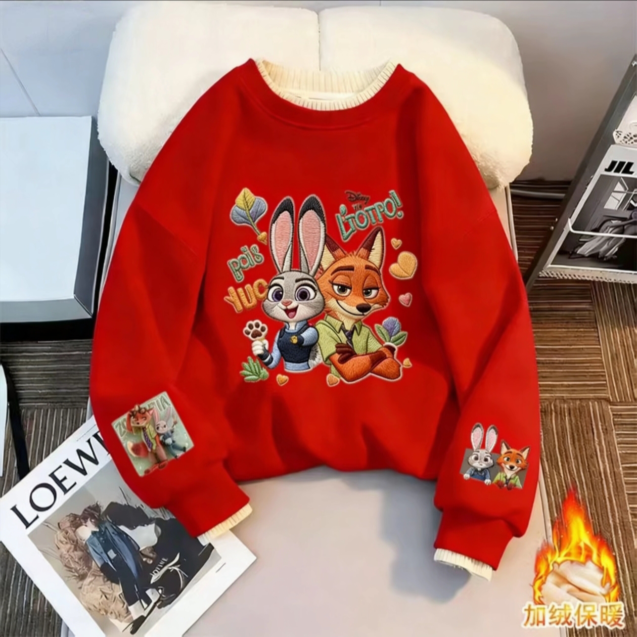 【加绒加厚】女童洋气加绒加厚卫衣2025新款中小大童上衣冬季韩版