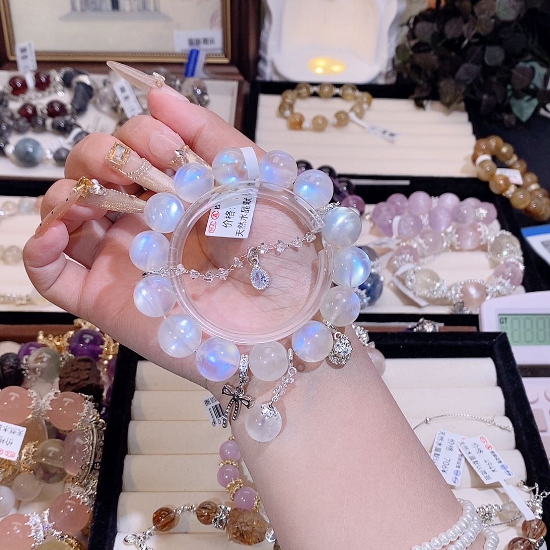 发晶手链未镶嵌七*