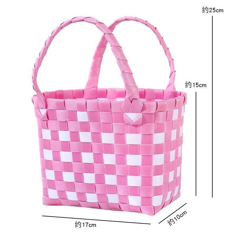 女士编织手提包菜篮子包可作伴手礼篮