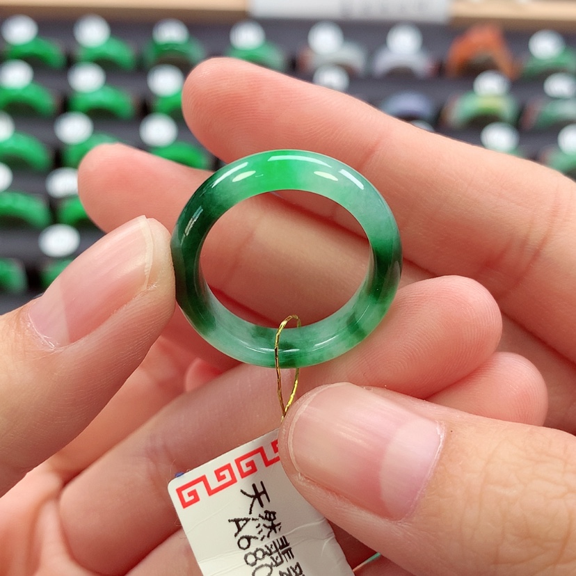 【闪购商品】未镶嵌戒指翡翠17/18号