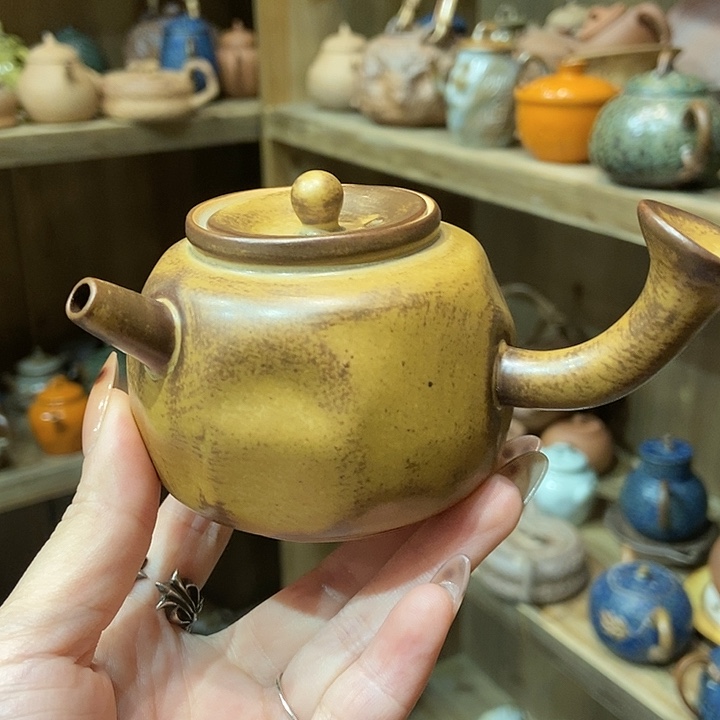 柴烧老岩泥高端茶器