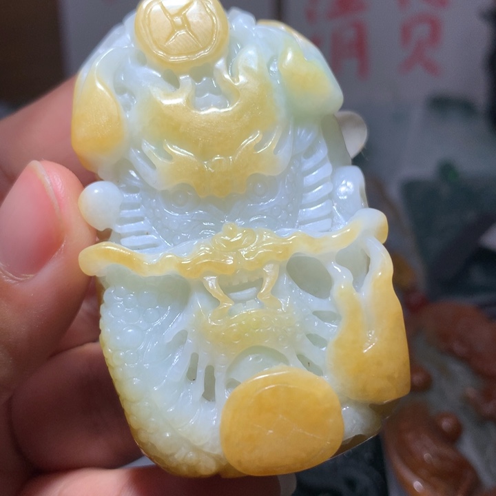 翡翠颈饰未镶嵌保真天然A货翡翠