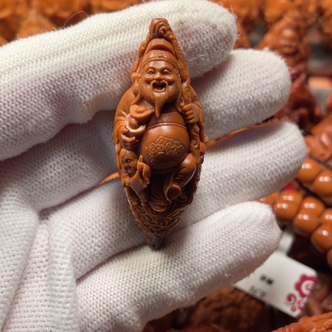 小***焱手串/手链橄榄核五子财神