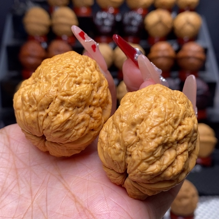 文玩核桃把件帝王蟾54号