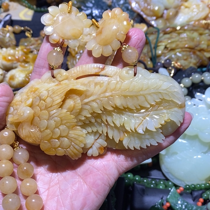 岫玉岫玉吊坠未镶嵌