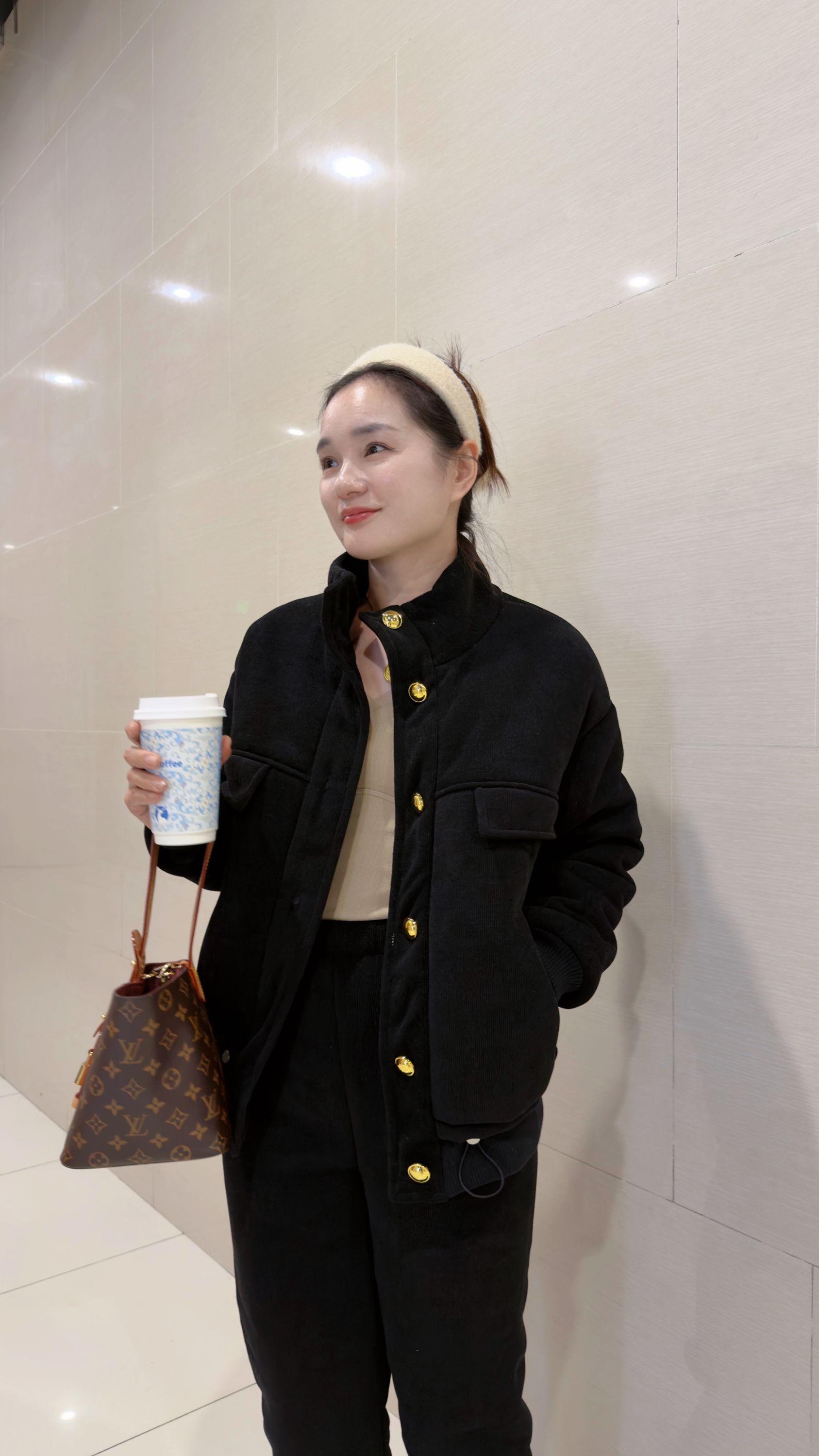 【8090暖居】小金扣新年限定情侣三层加厚套装冬季NJ-241028