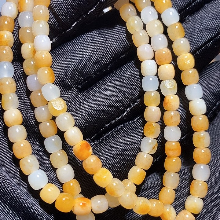 和田玉套链未镶嵌