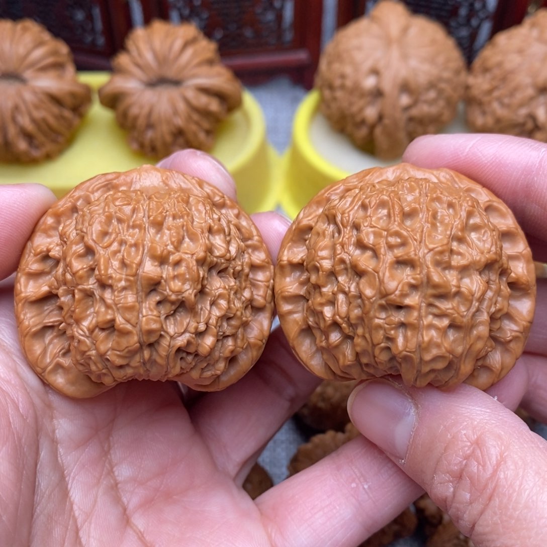 文玩核桃把件全品毕业绝配血麒麟43+尺