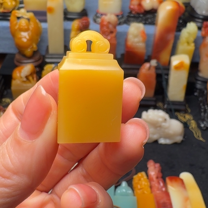 多***波寿山石印石寿山石芙蓉